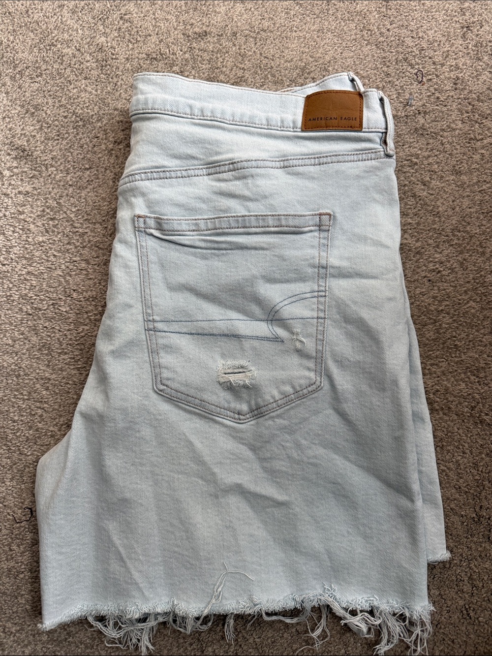 American Eagle Outfitters Light Wash Denim Shorts